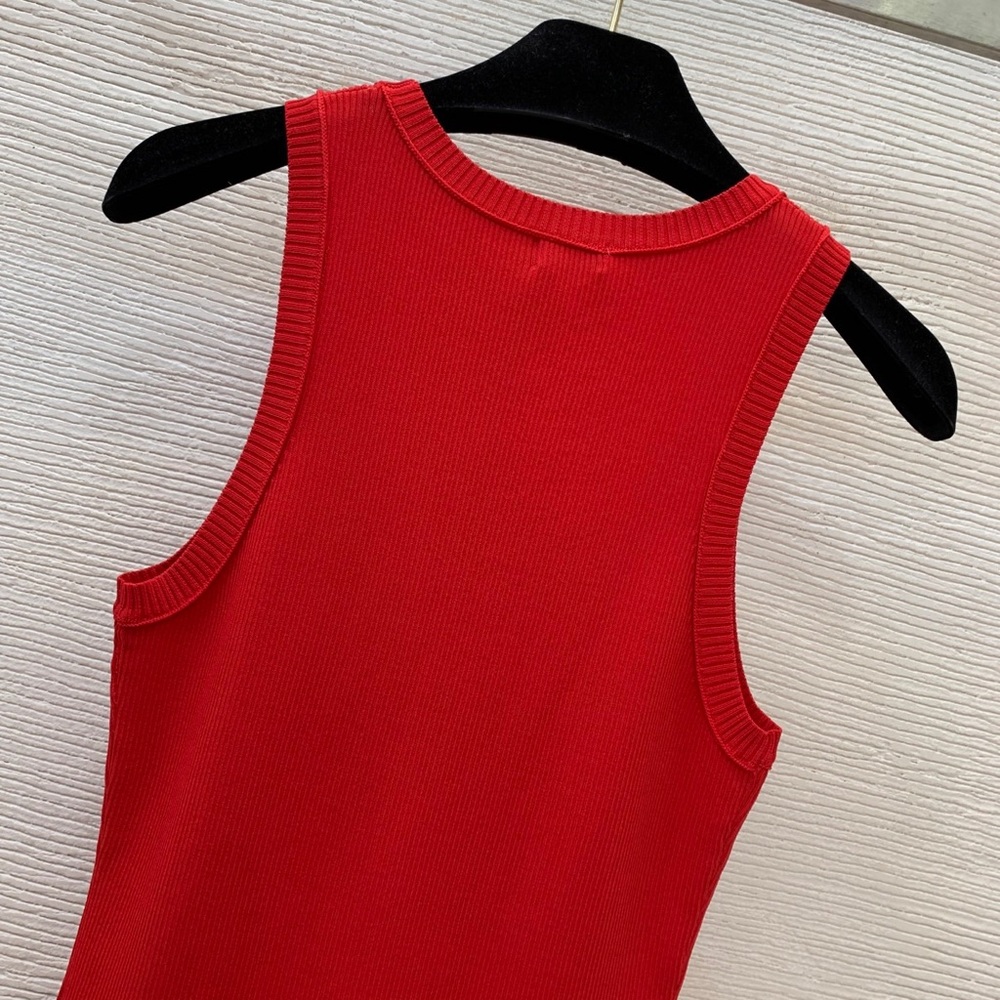 Loewe Red Logo Ribbed Tank - Picture 3 of 9